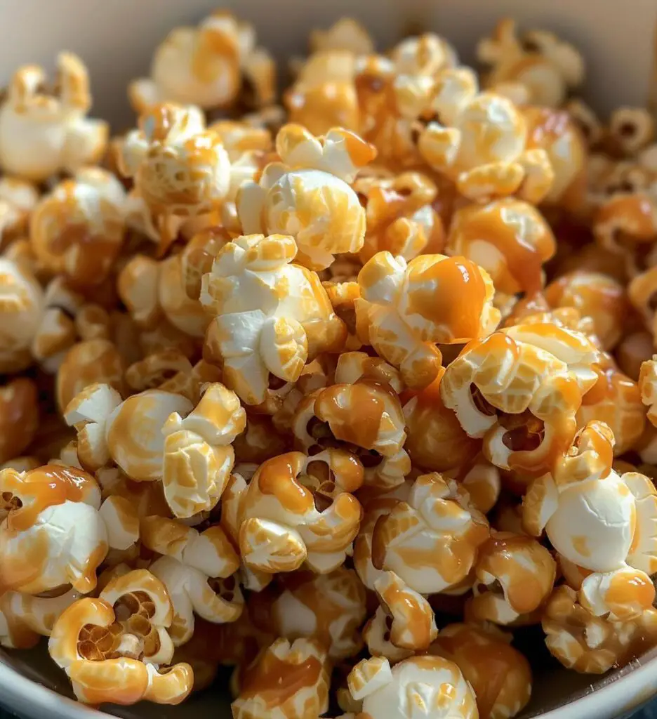 Caramel corn