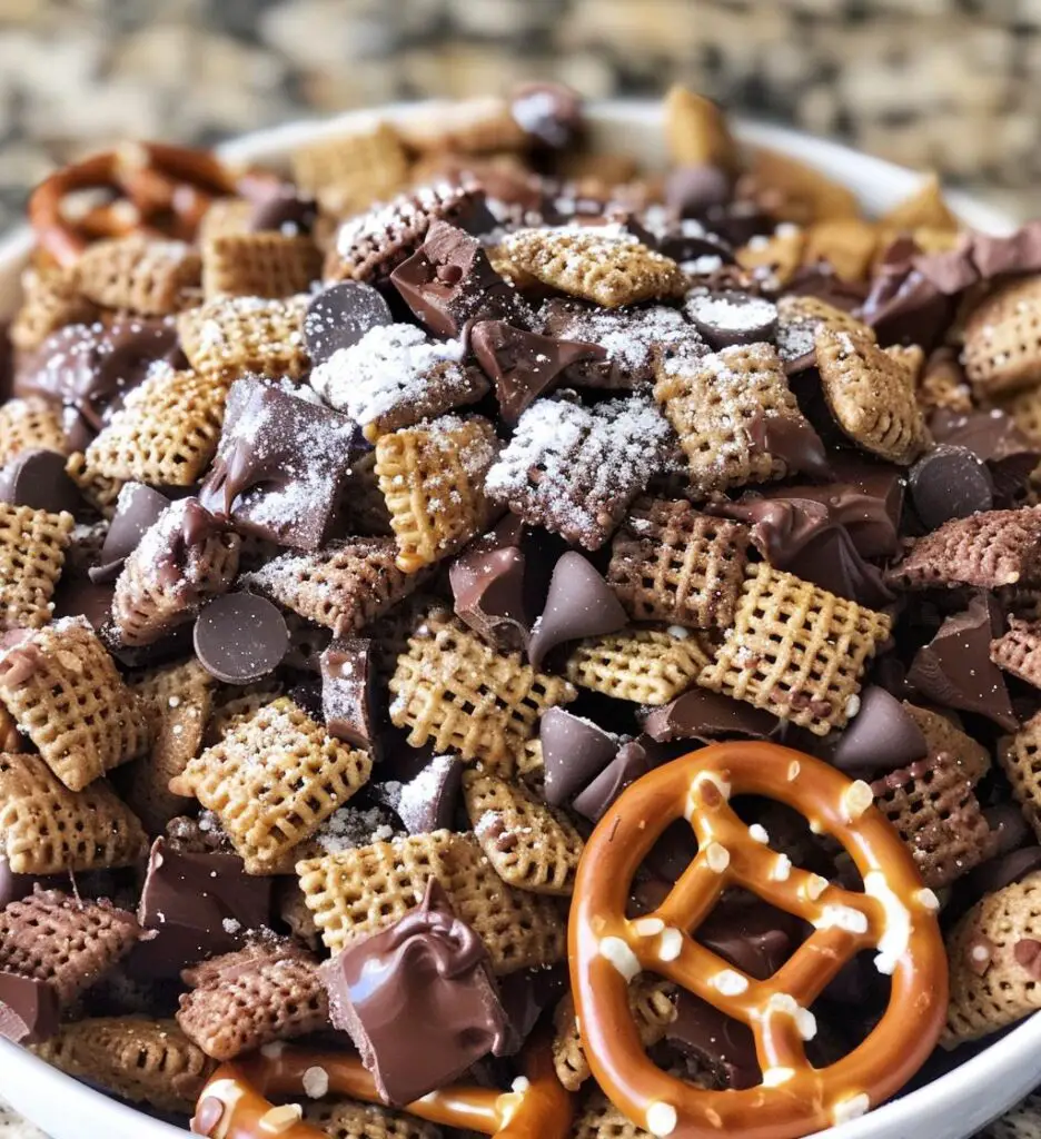 Chocolate Chex mix