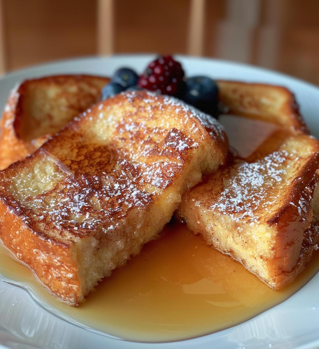 Christmas French toast - detail 1