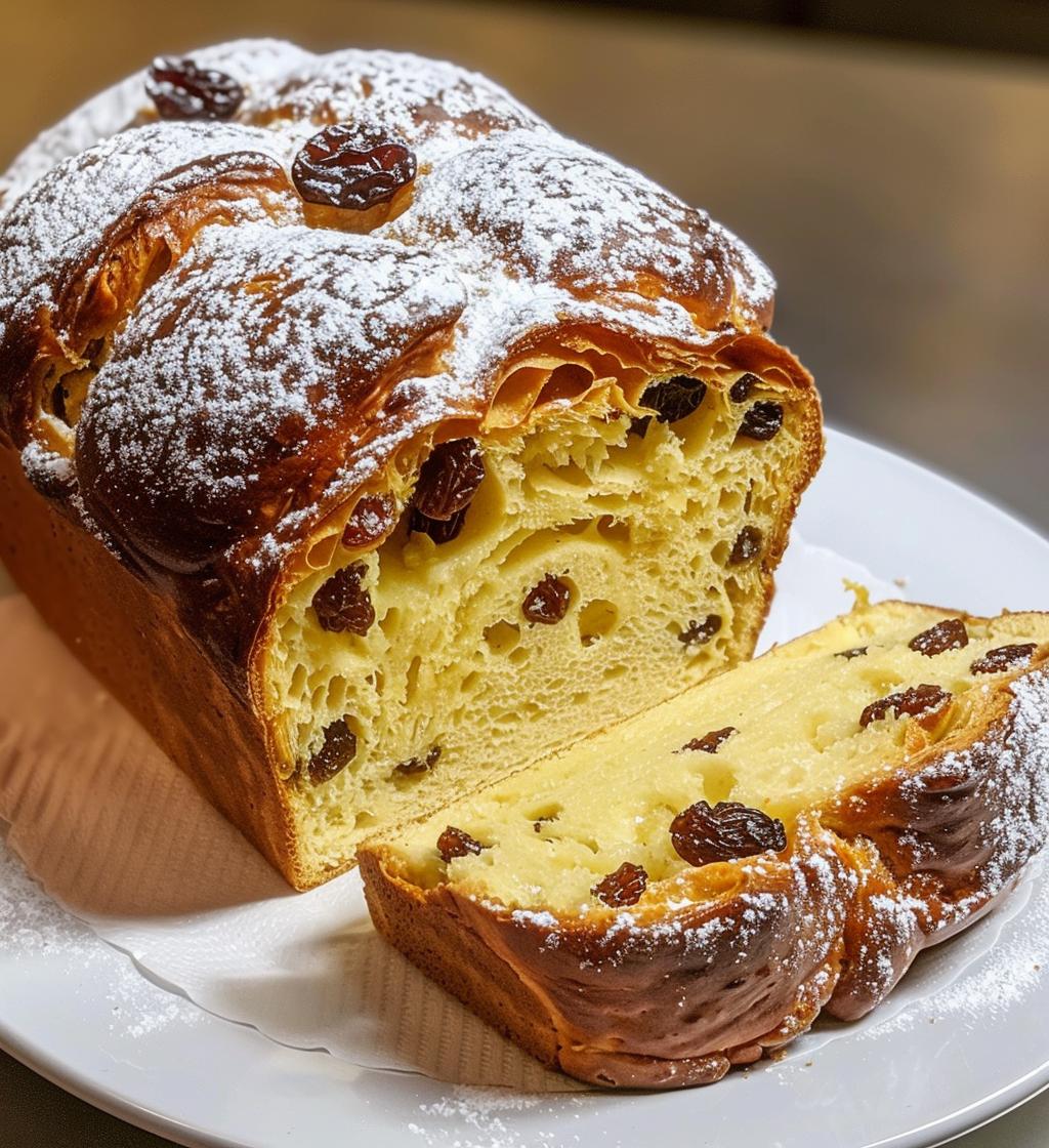 Christmas brioche - detail 1