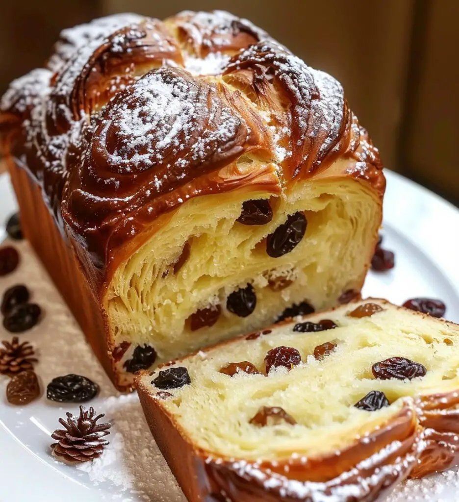 Christmas brioche