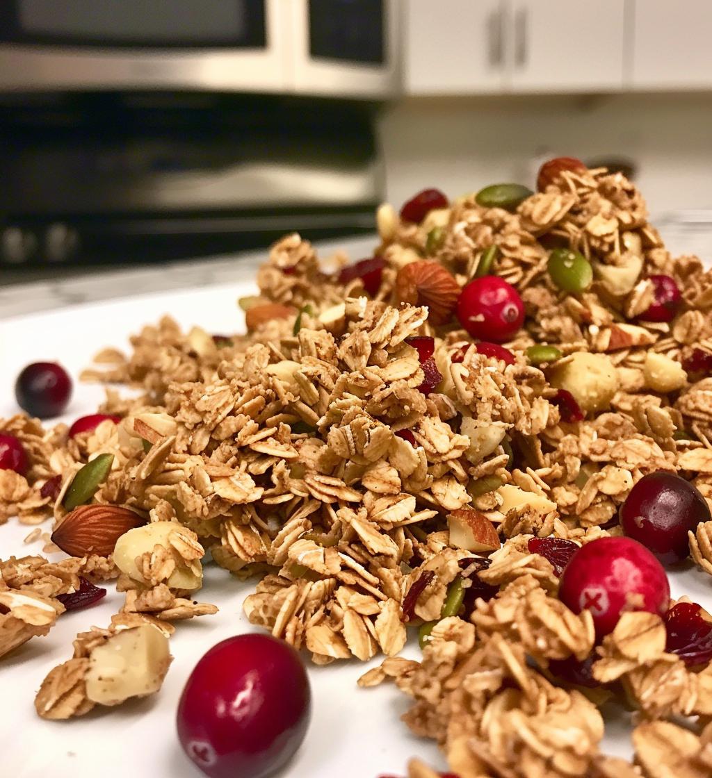 Christmas granola