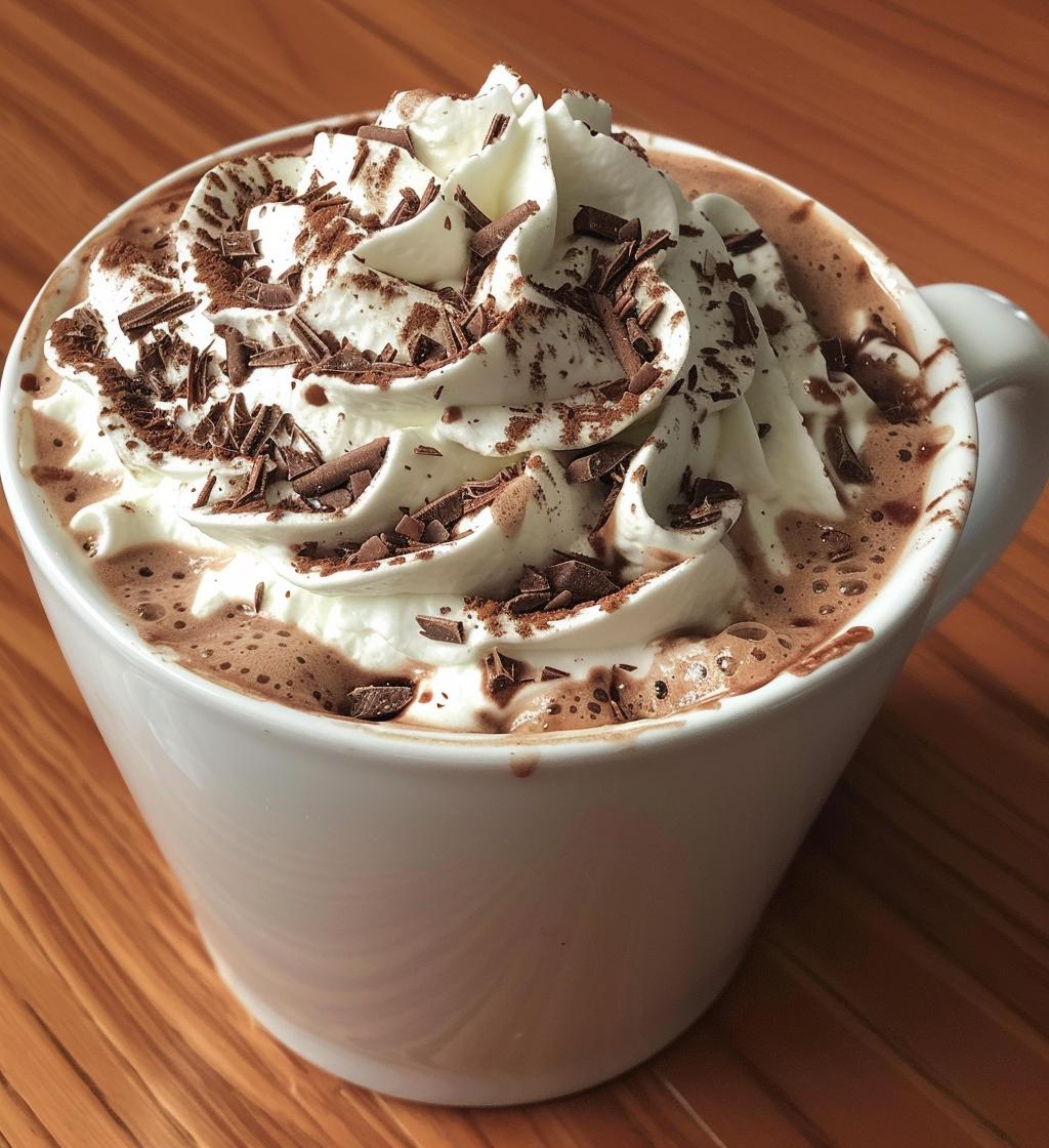 Christmas hot chocolate