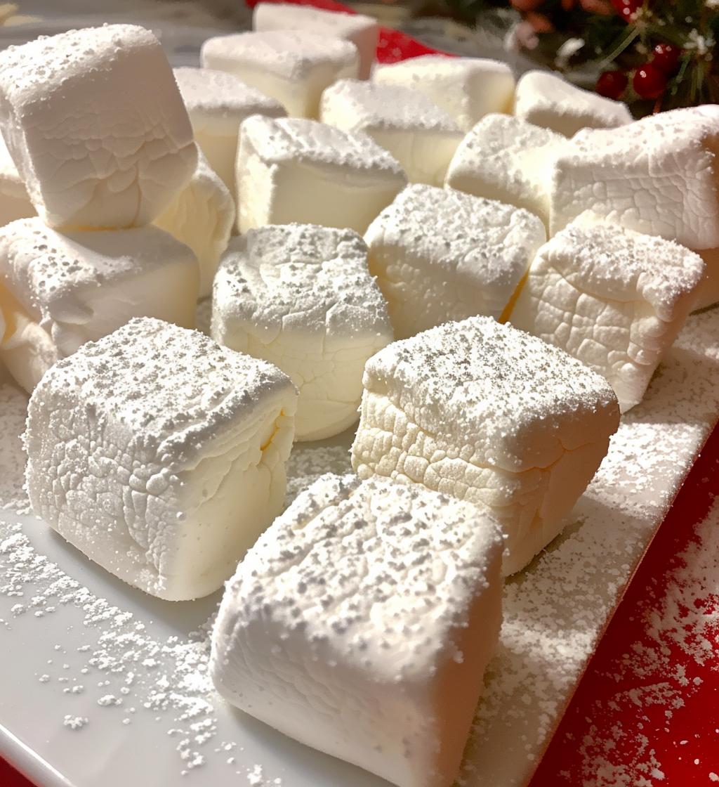 Christmas marshmallows