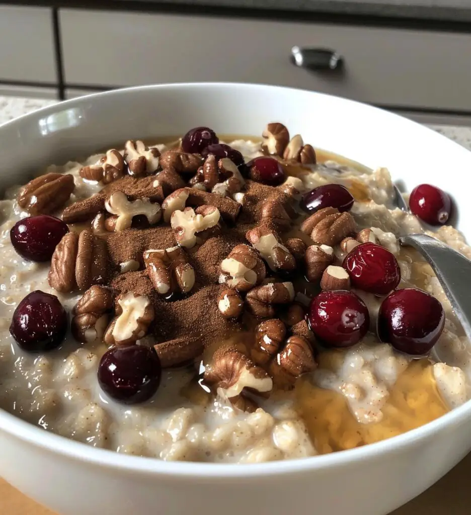 Christmas oatmeal