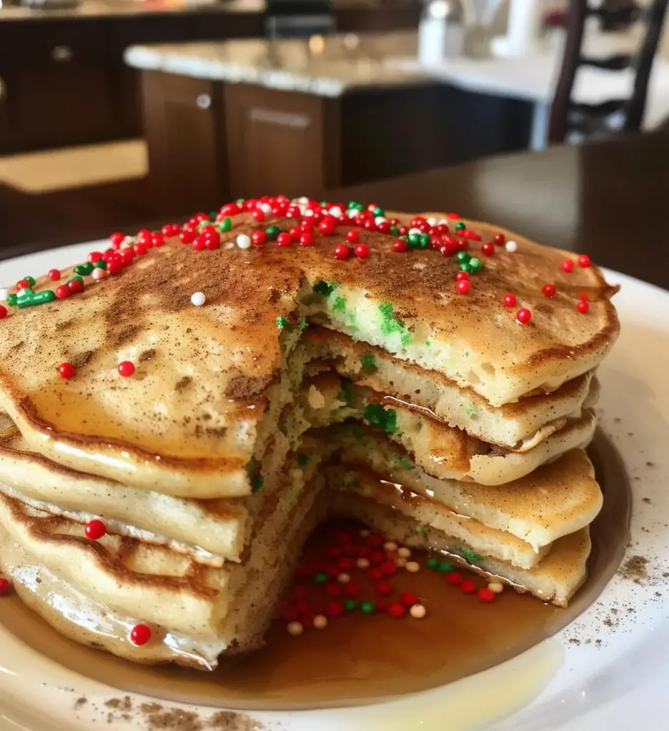 Christmas pancakes
