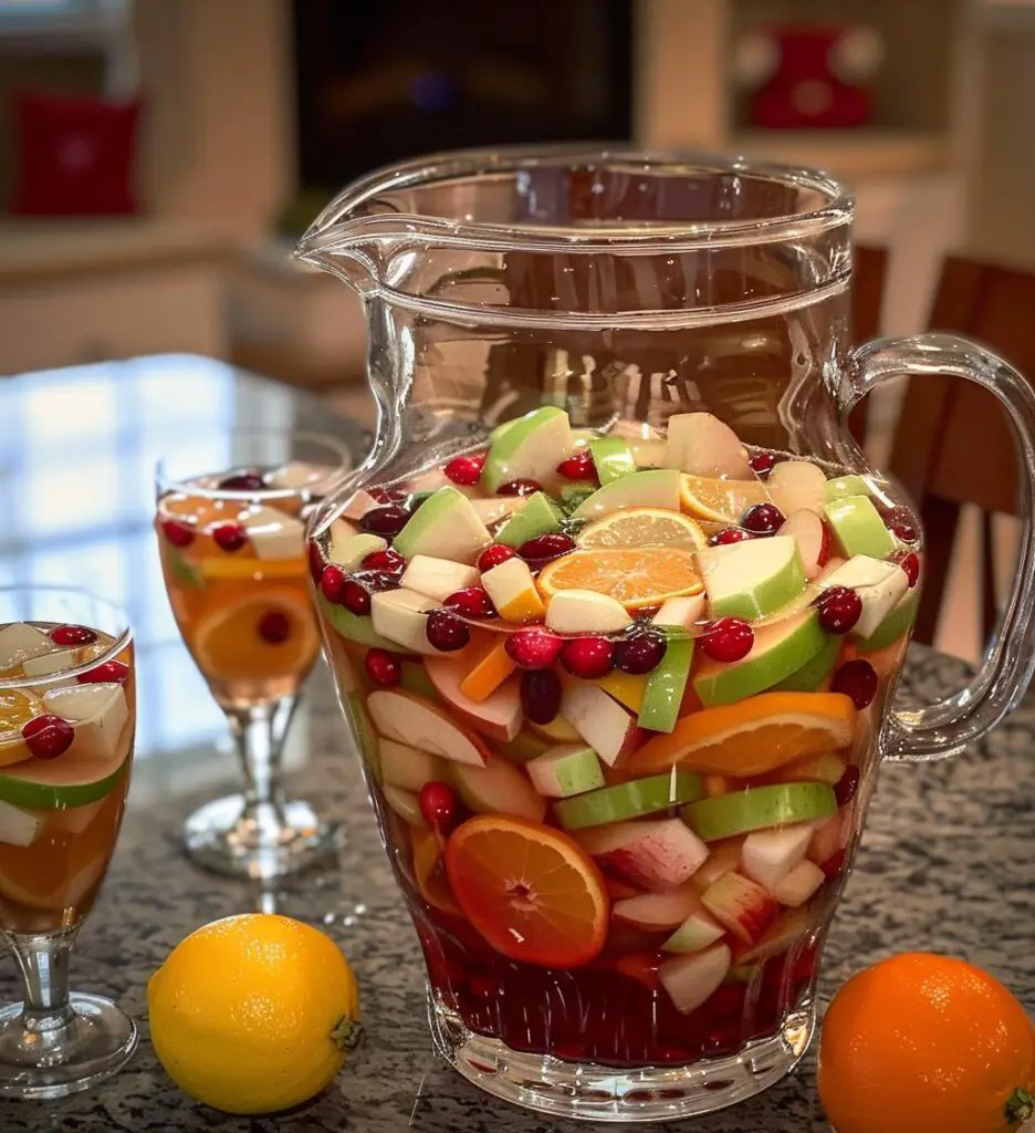 Christmas sangria