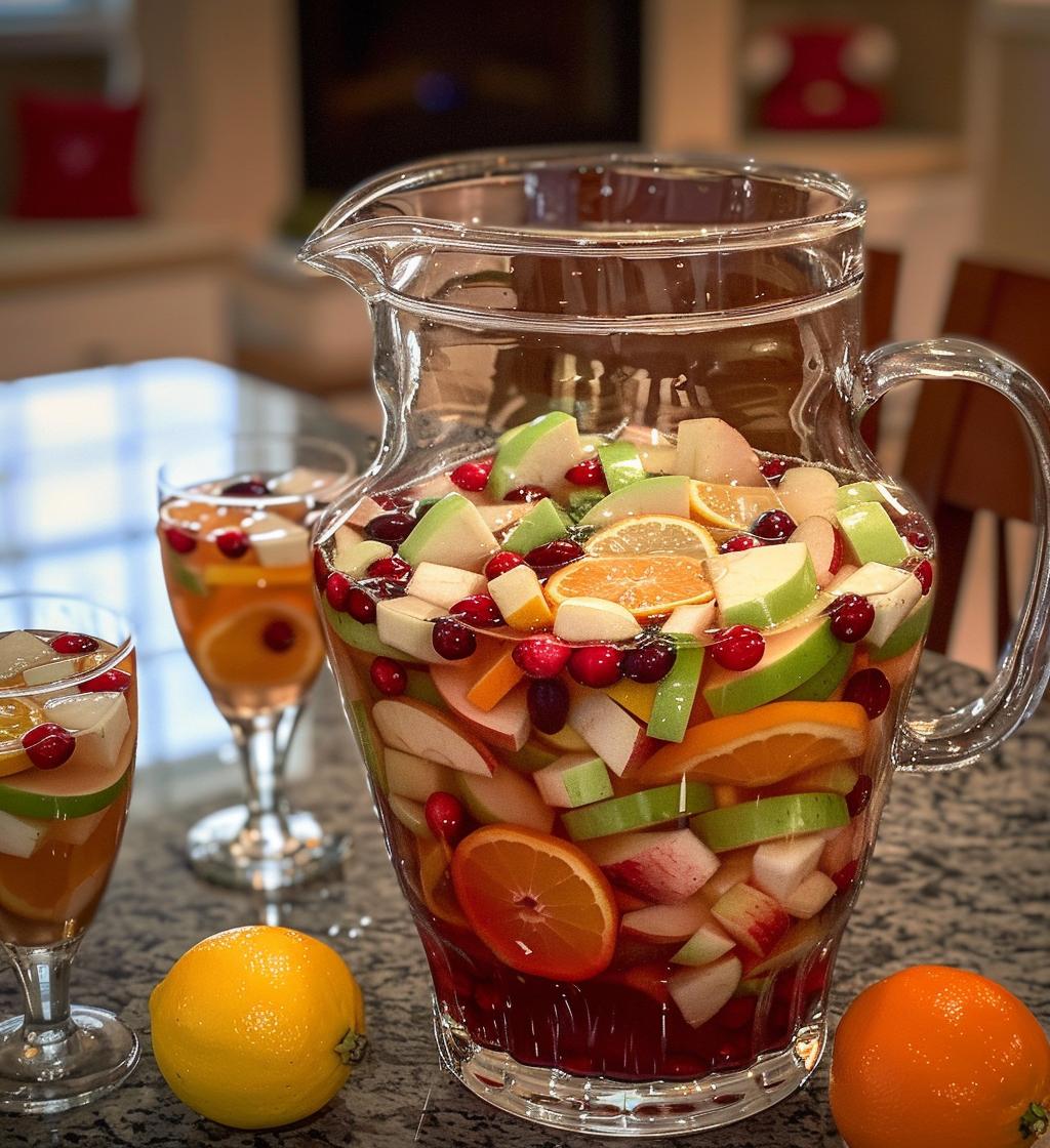 Christmas sangria