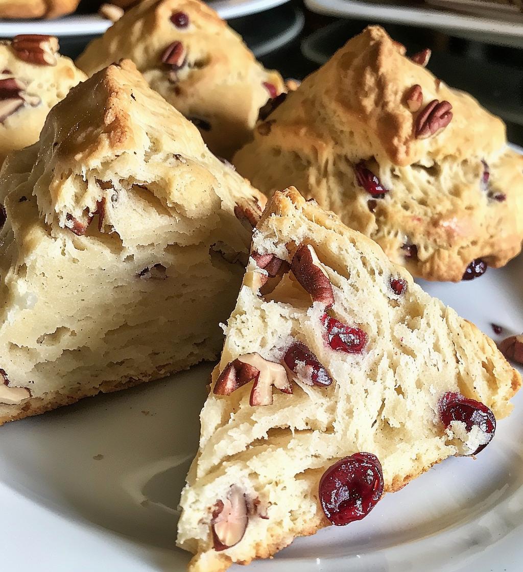 Christmas scones - detail 1
