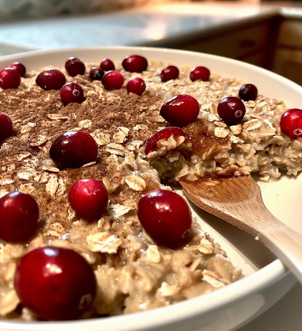 Cranberry oatmeal