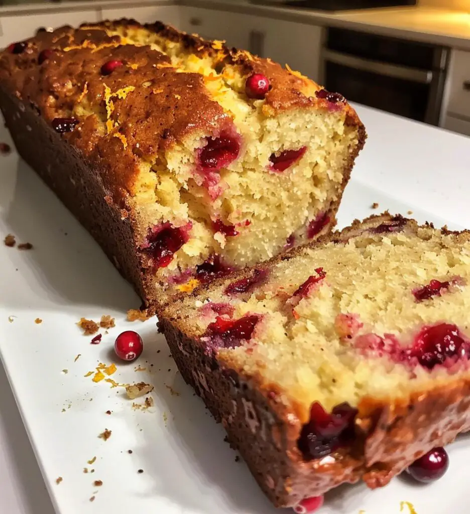 Cranberry orange bread