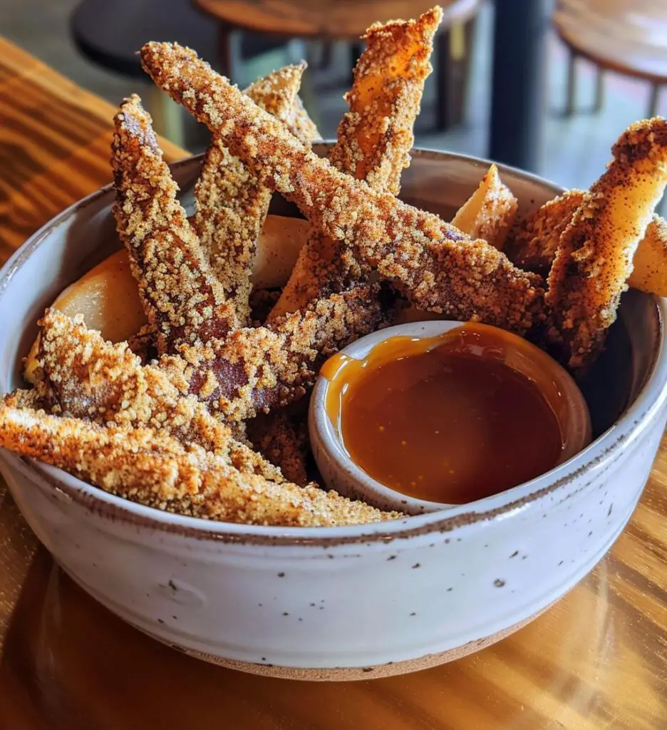 Crispy Air Fryer Apple Fries