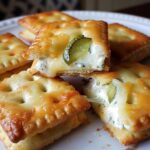 Dill Pickle Cheese Ritz Bites