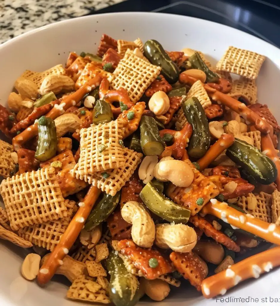 Dill Pickle Chex Mix