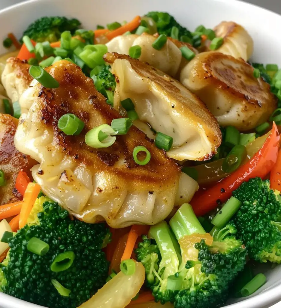 Easy Potsticker Stir Fry