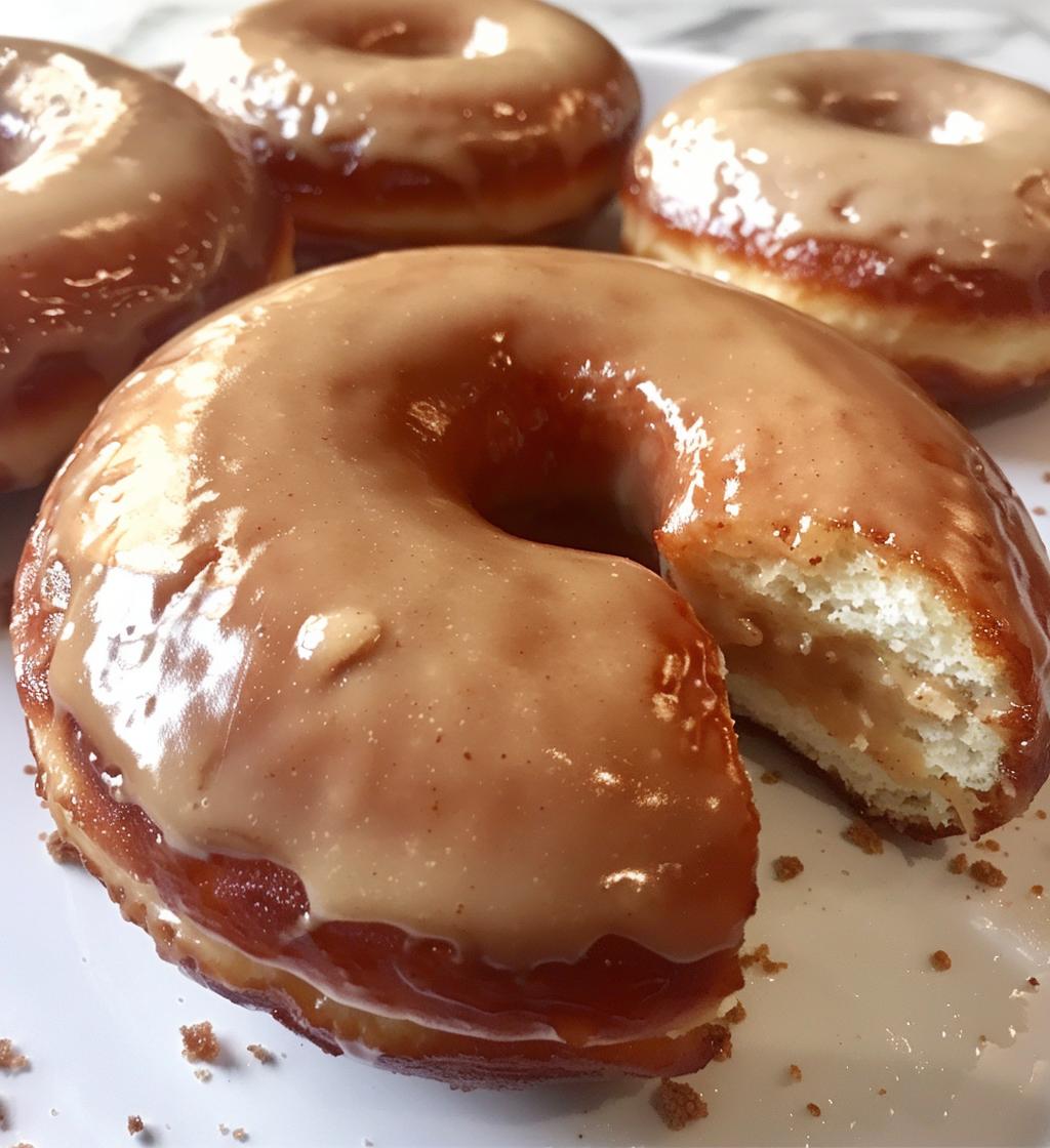 Eggnog donuts - detail 1