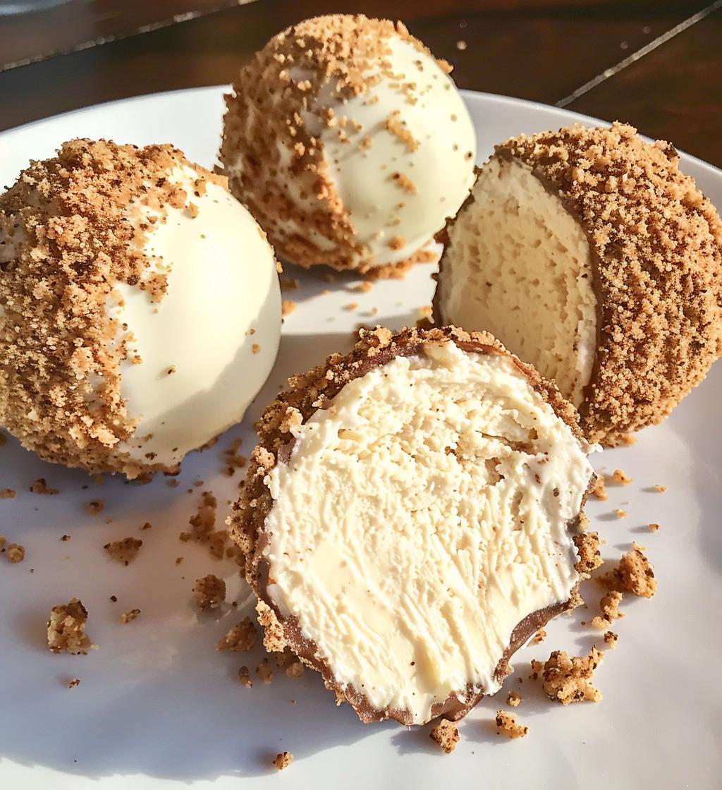 Eggnog truffles - detail 1