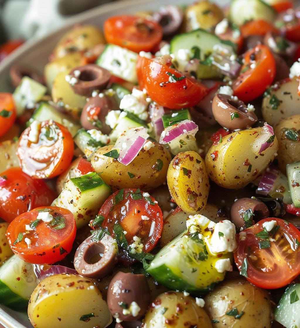 GREEK POTATO SALAD