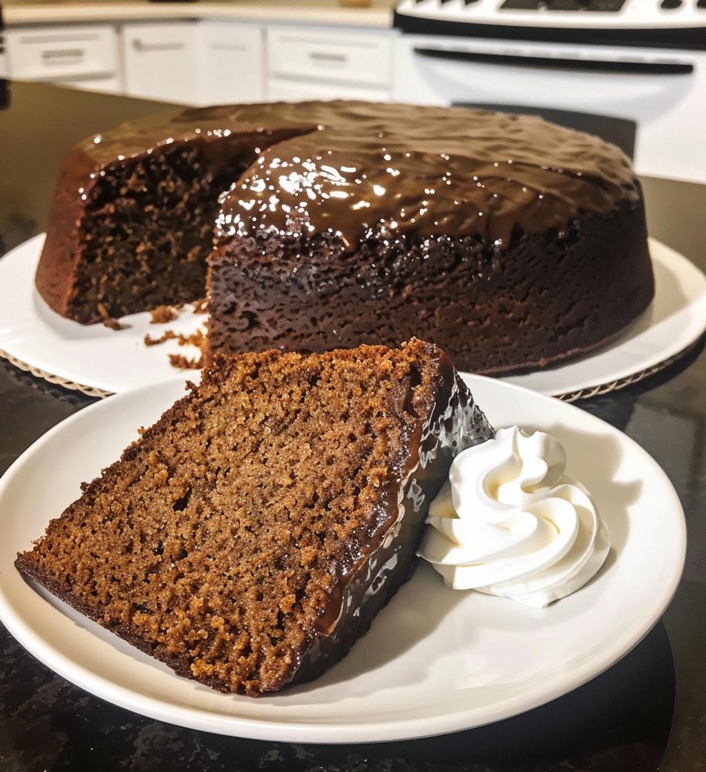Gingerbread cake - detail 1