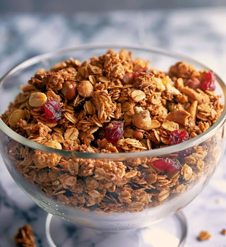 Gingerbread granola