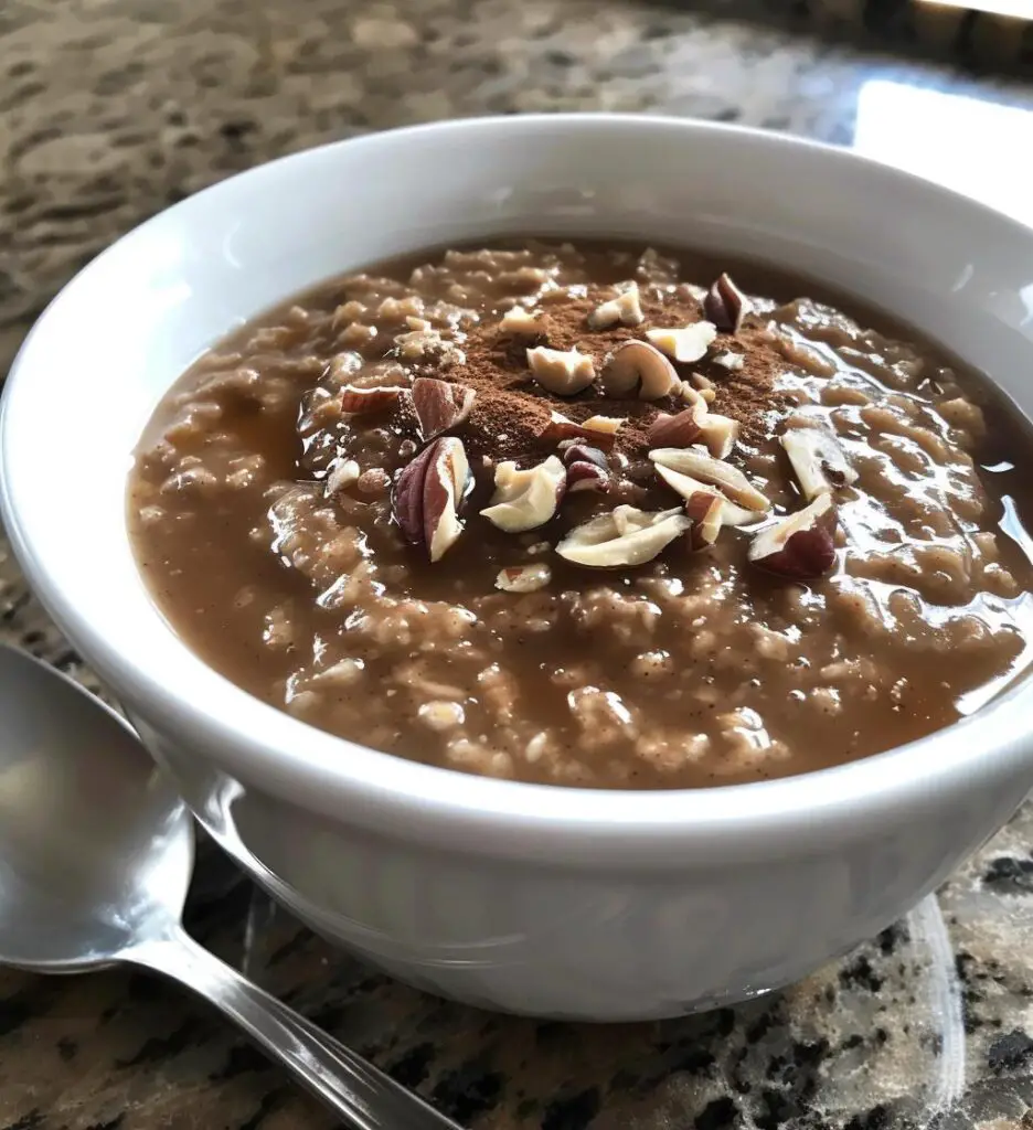 Gingerbread oatmeal