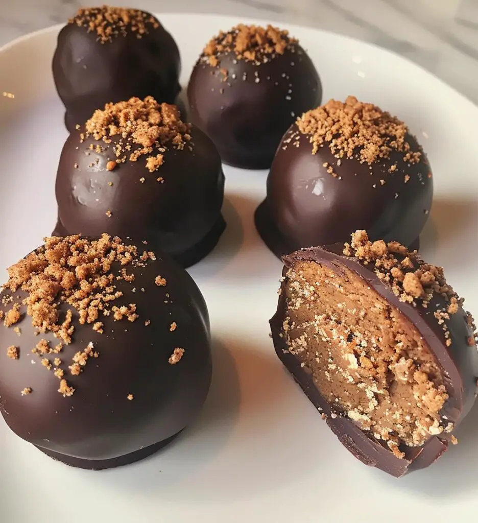 Gingerbread truffles