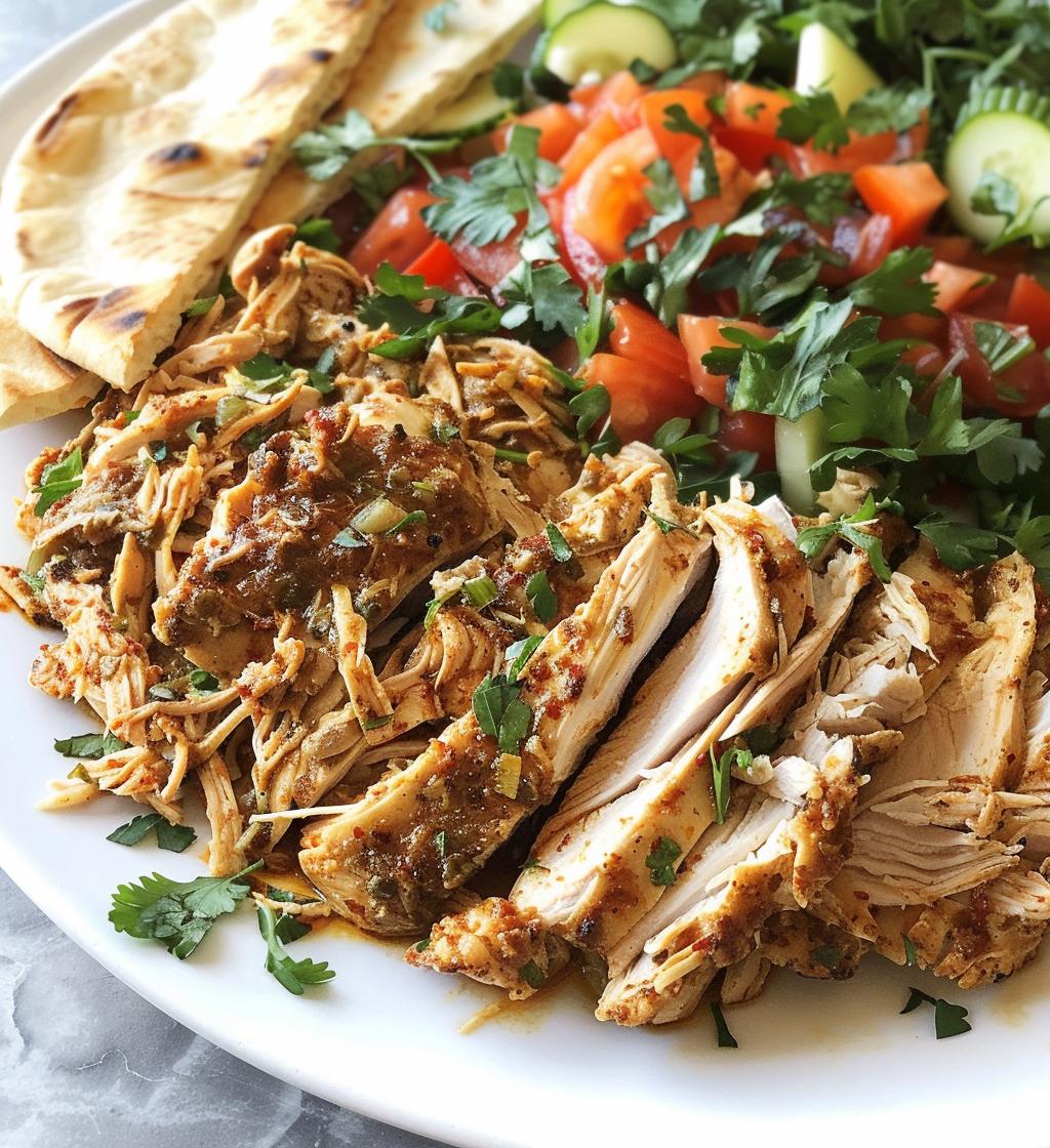 Hands-Off Slow Cooker Chicken Shawarma - detail 1