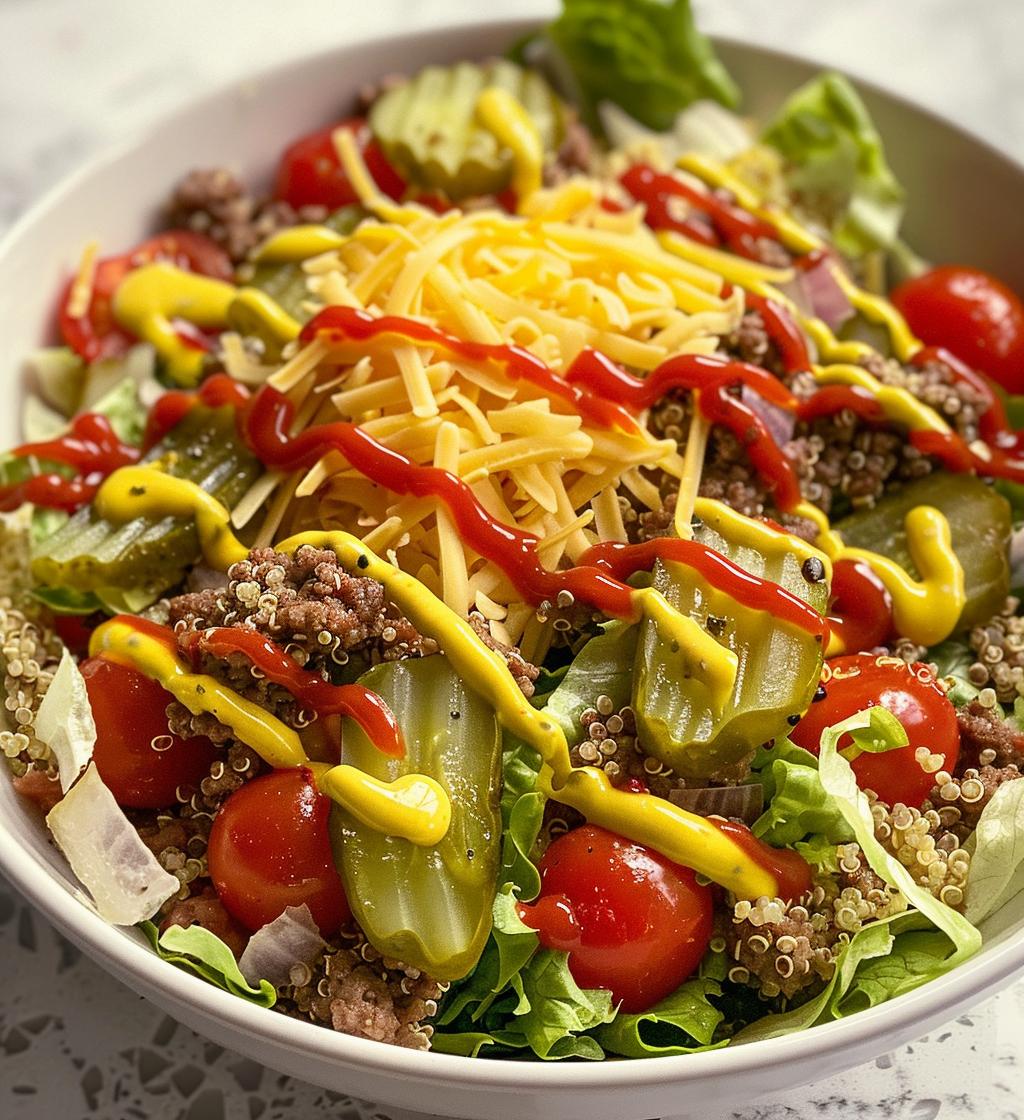 High-Protein Cheeseburger Bowls