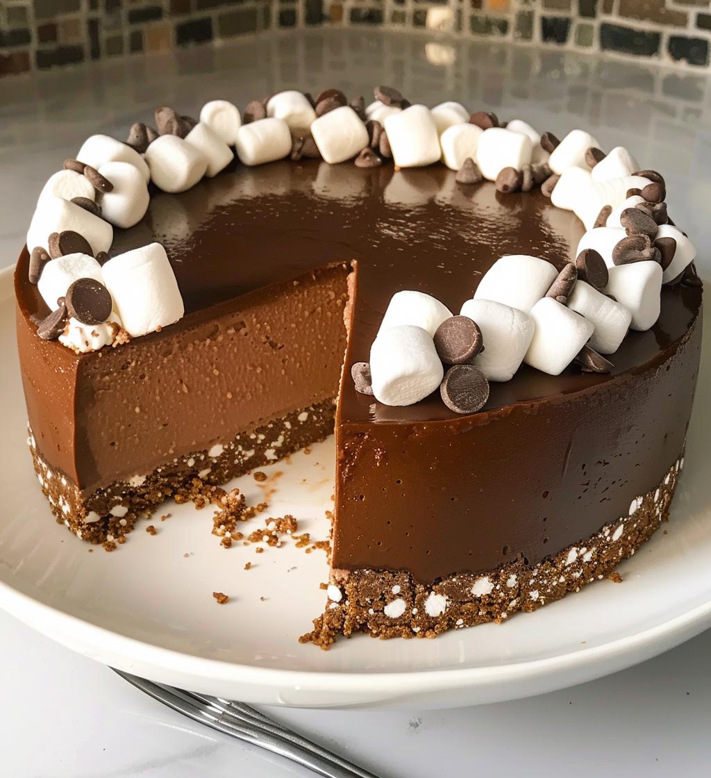 Hot Chocolate Cheesecake - detail 1