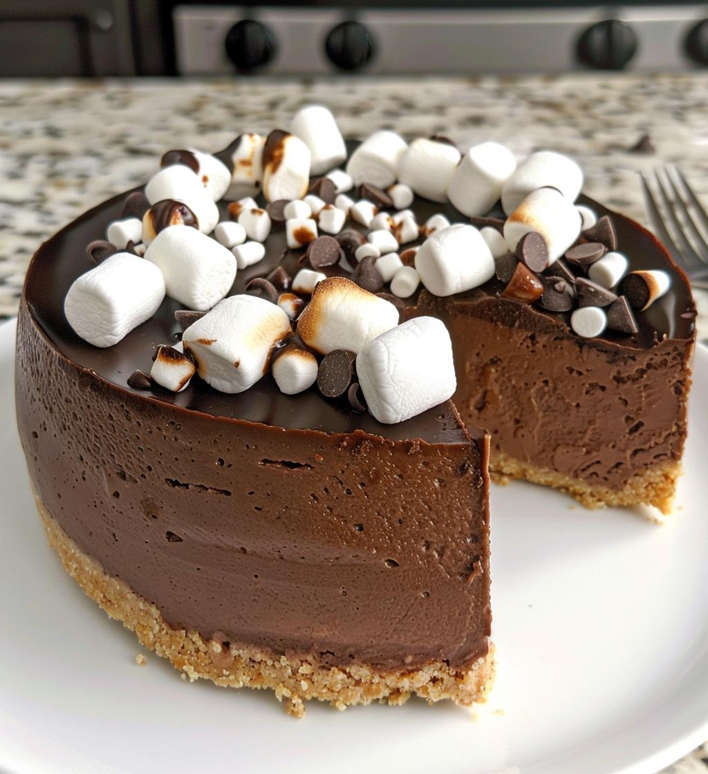Hot Chocolate Cheesecake