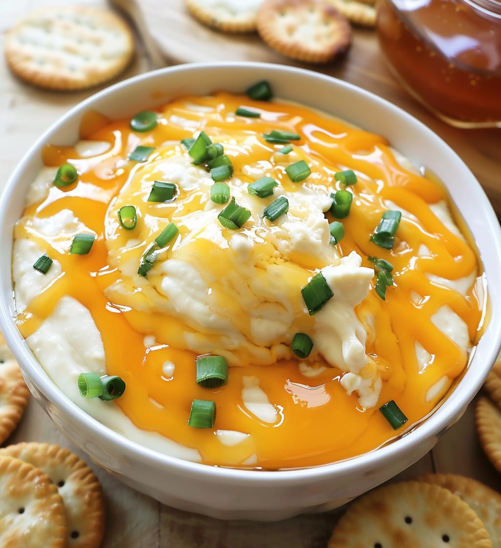 Hot Honey Cream Cheese Dip - detail 1