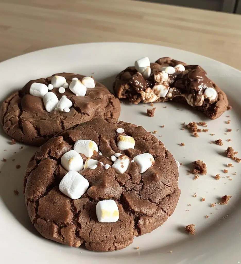 Hot cocoa cookies
