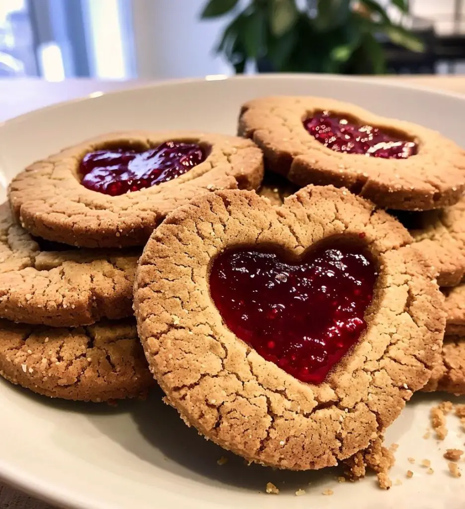 Linzer cookies