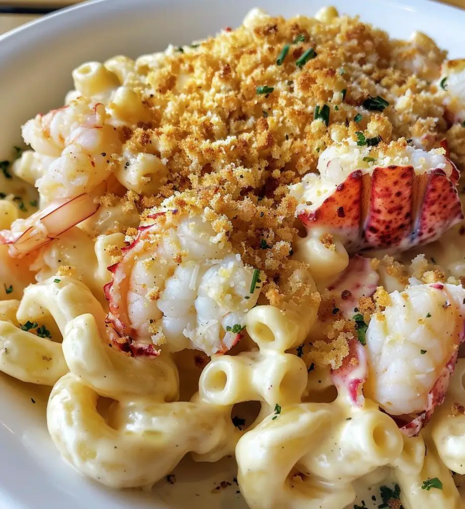 Lobster, Crab, and Shrimp Macaroni and Cheese