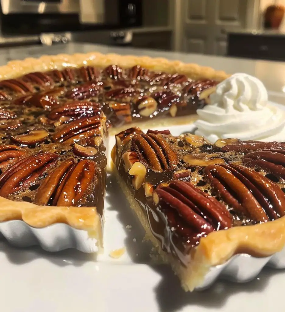 Maple pecan tart