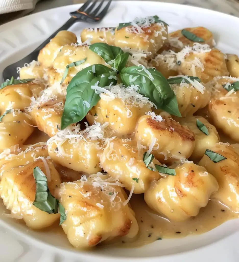 Millionaire Gnocchi with Creamy Sauce