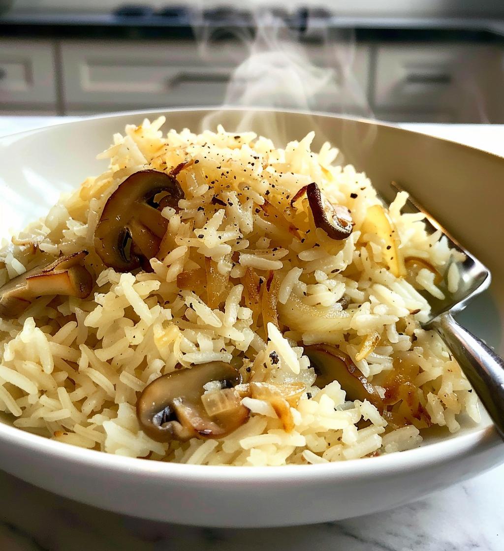 Mushroom Rice