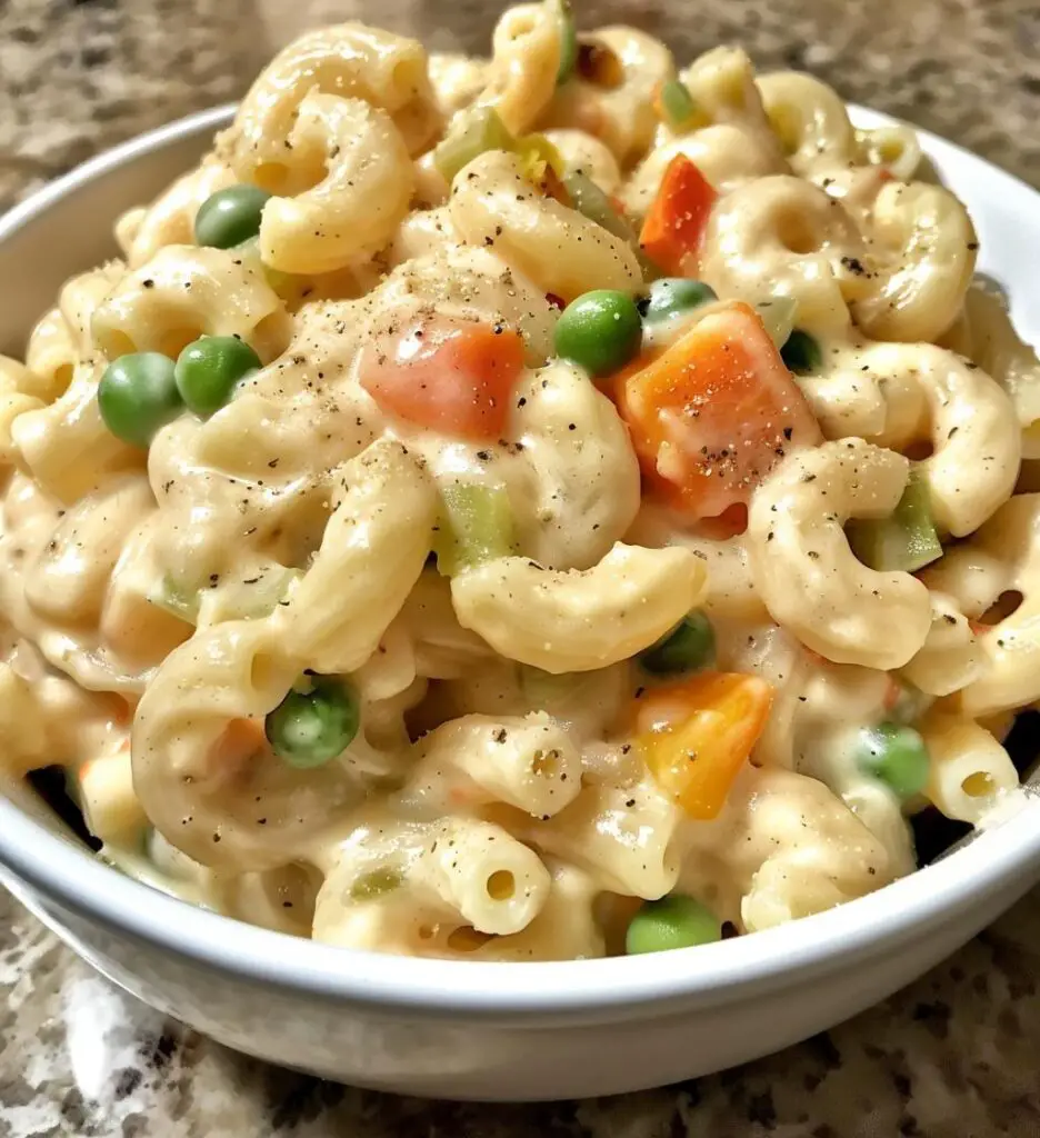 One Pot Veggie Mac and Cheese