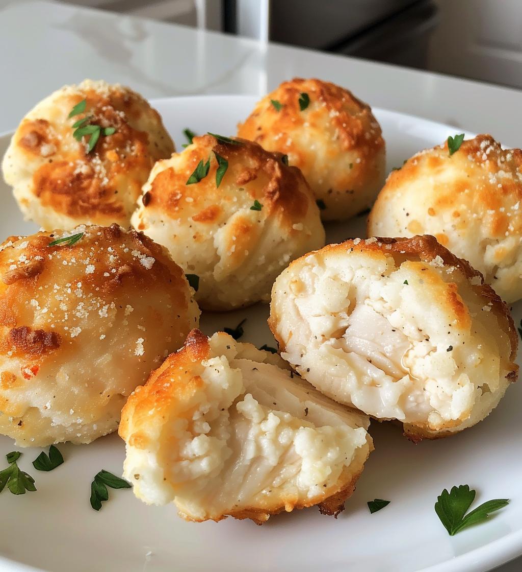 Parmesan Cloud Chicken Bombs - detail 1