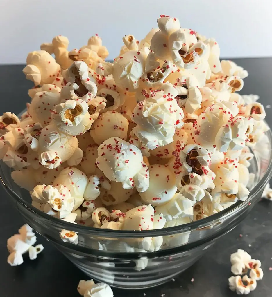 Peppermint popcorn