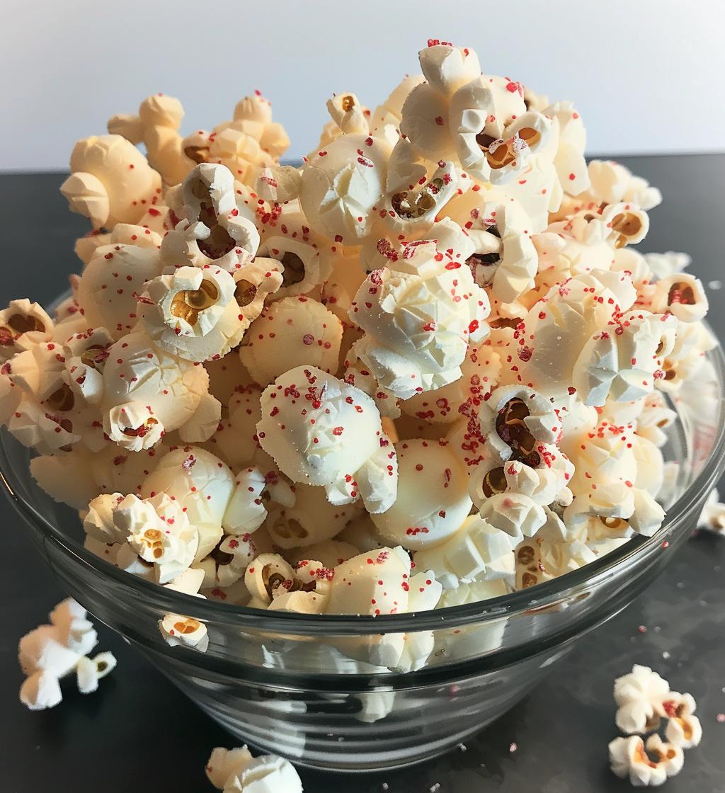 Peppermint popcorn