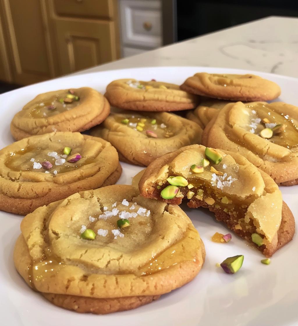 Salted Honey Pistachio Cookies - detail 1