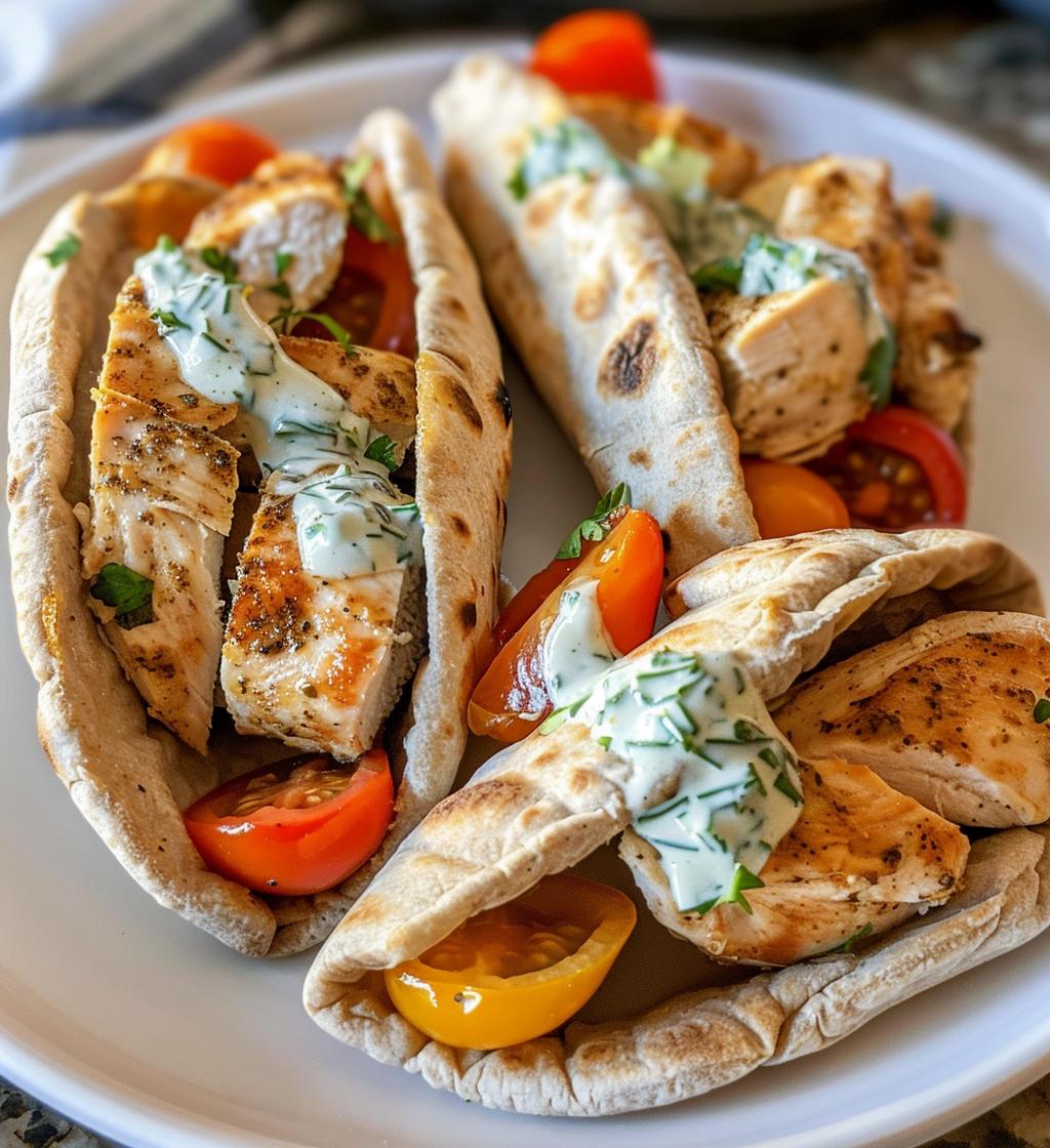 Sheet Pan Chicken Pitas with Herby Ranch - Chicken magic recipes - detail 1