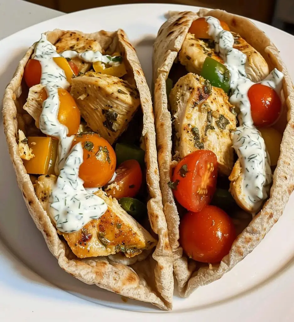Sheet Pan Chicken Pitas with Herby Ranch - Chicken magic recipes