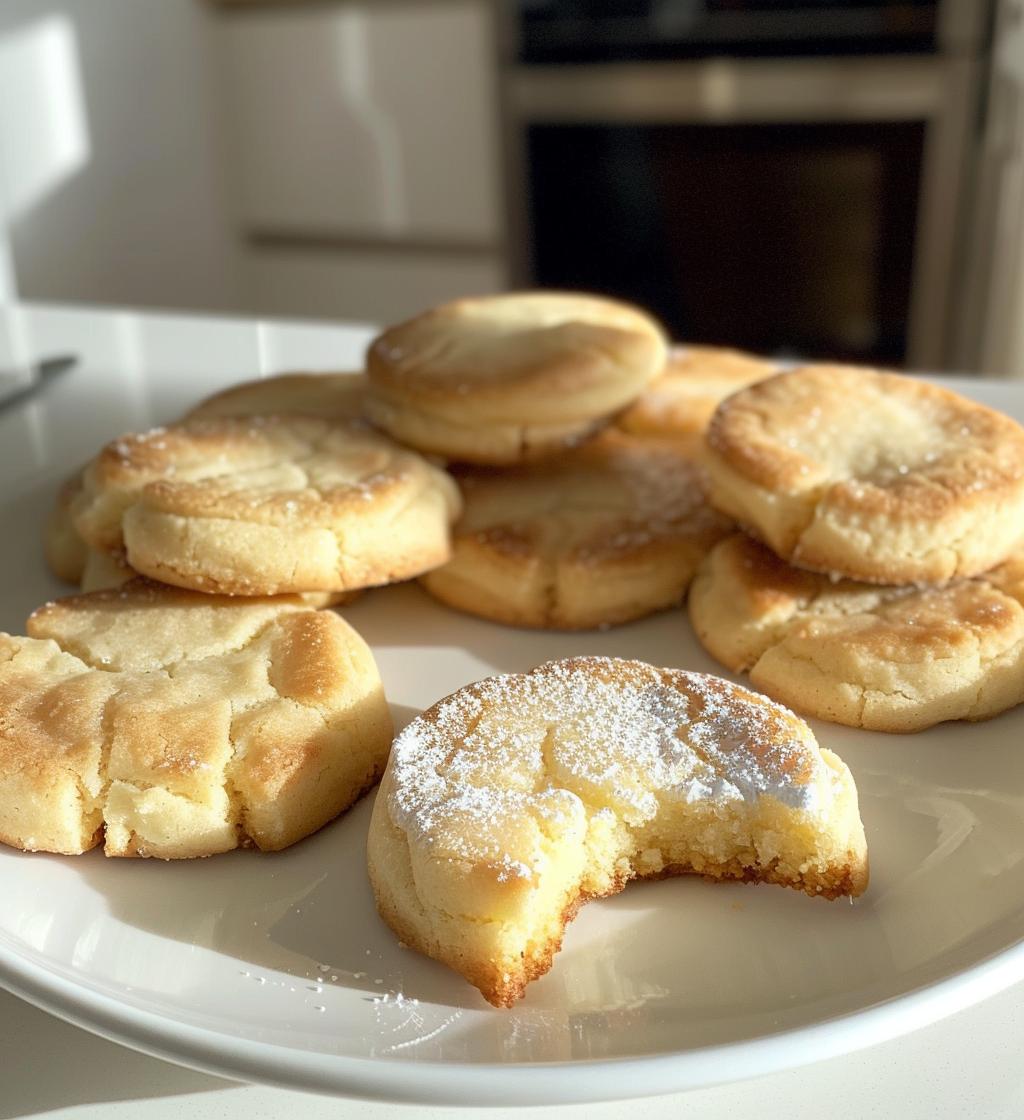 Shortbread cookies
