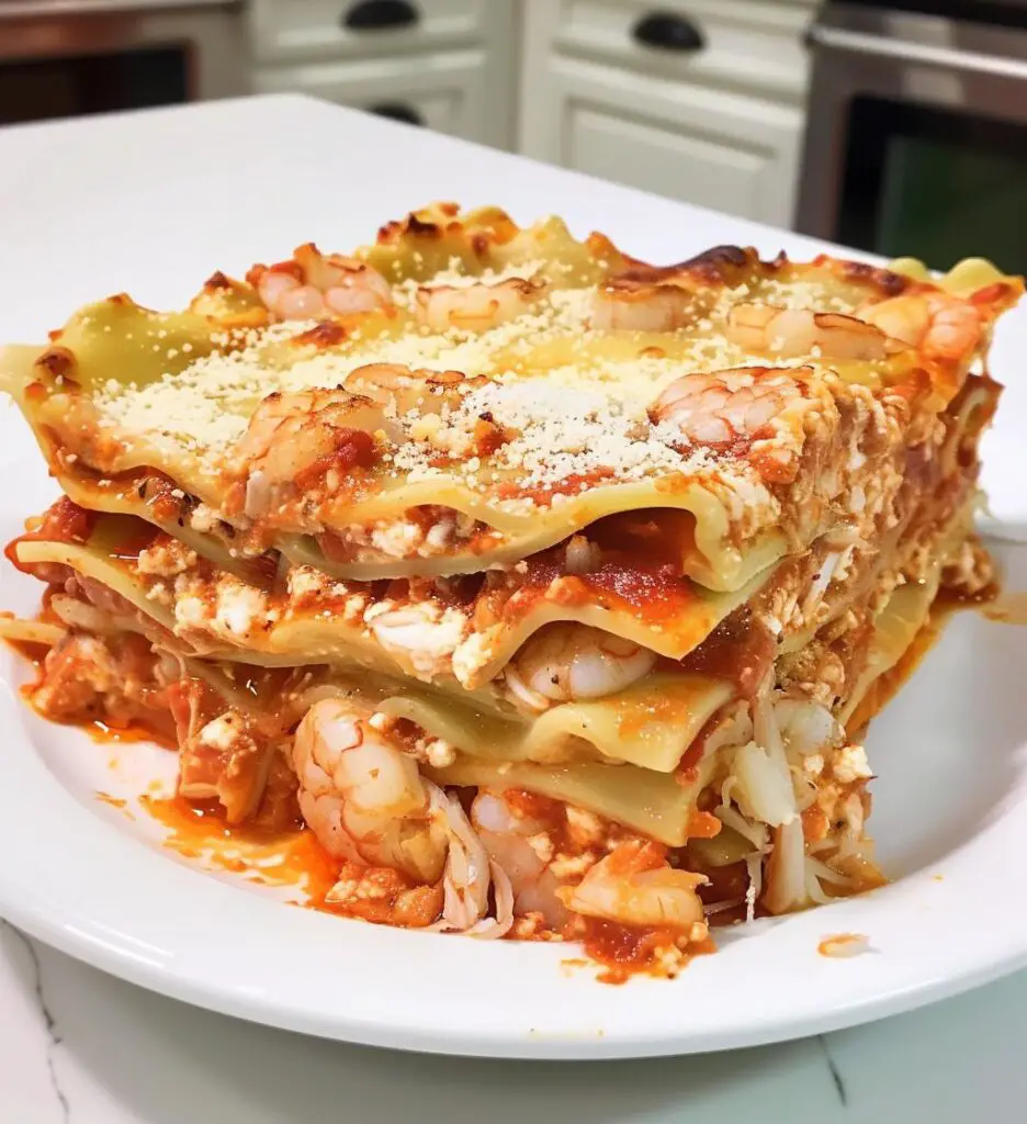 Shrimp Crab Lasagna