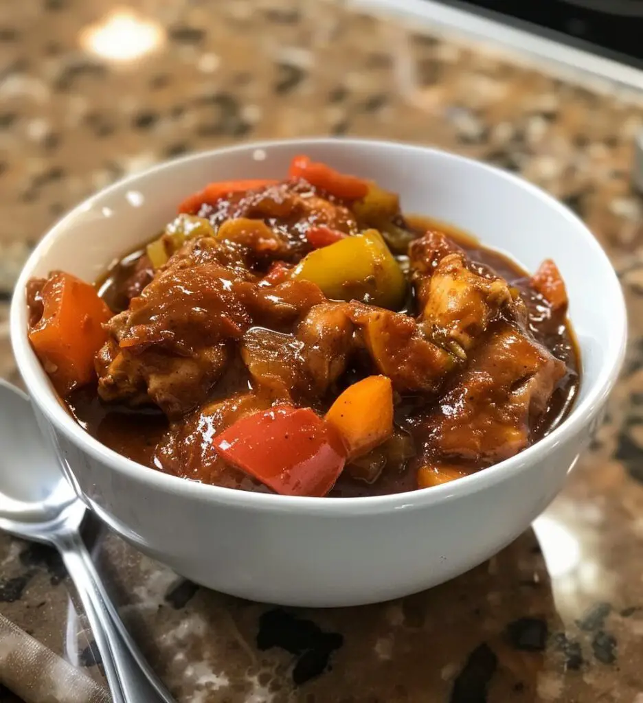 Spicy Nigerian Chicken Stew