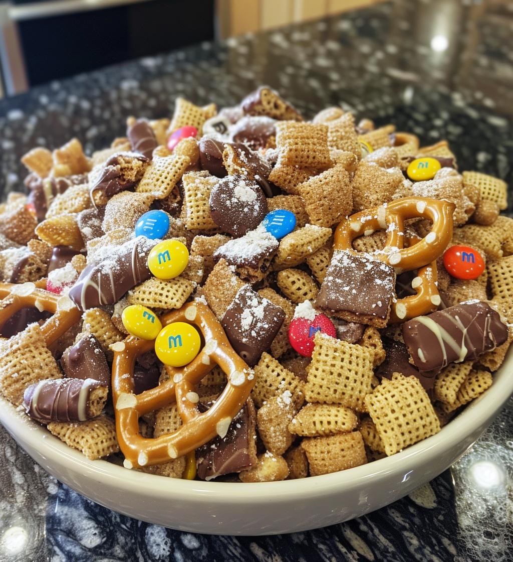 Sweet Chex mix