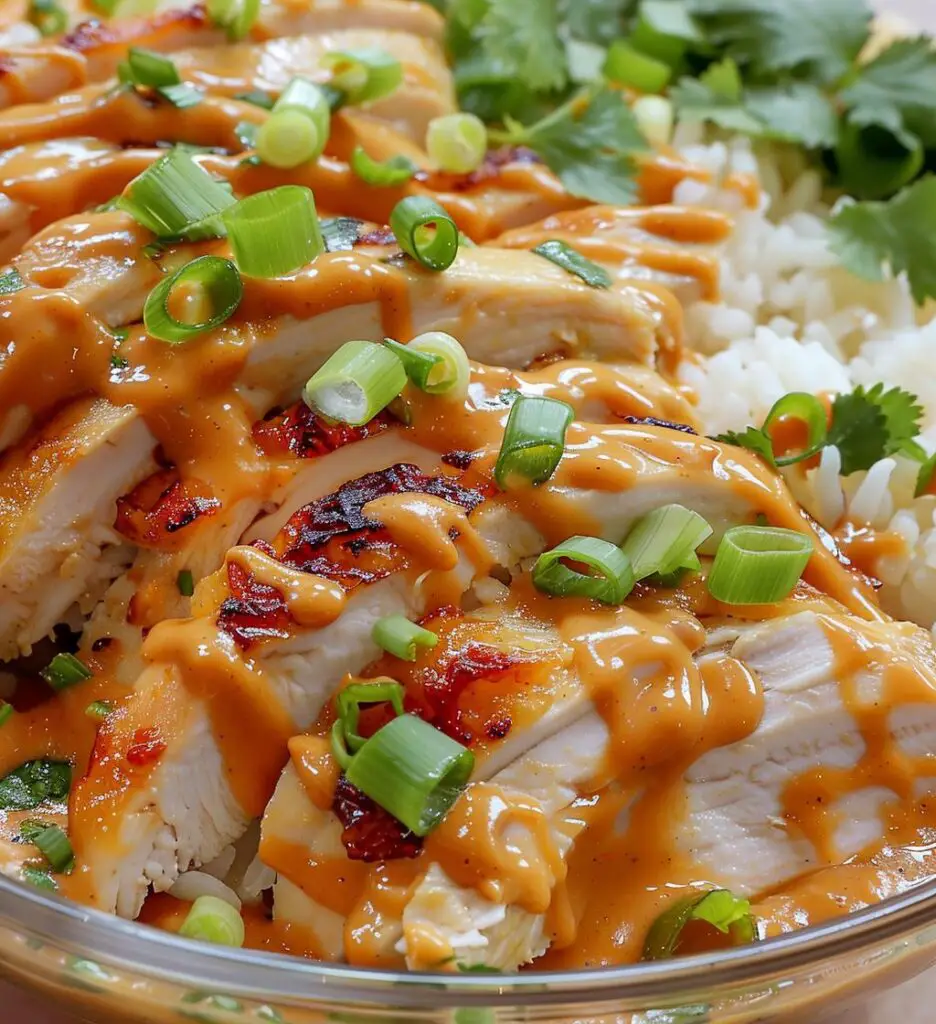 Bang Bang Chicken Rice Bowl