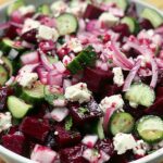 Beet Feta Cucumber Salad